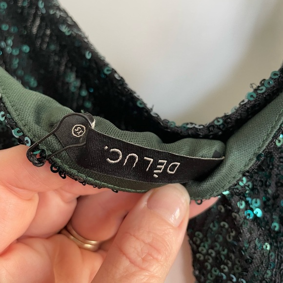 Stunning Dèluc sequence dress new with tags Size XS - Picture 9 of 13